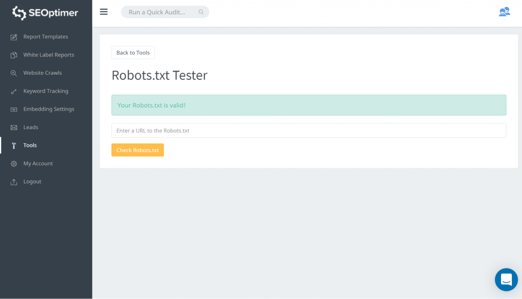  robots.txt tester.